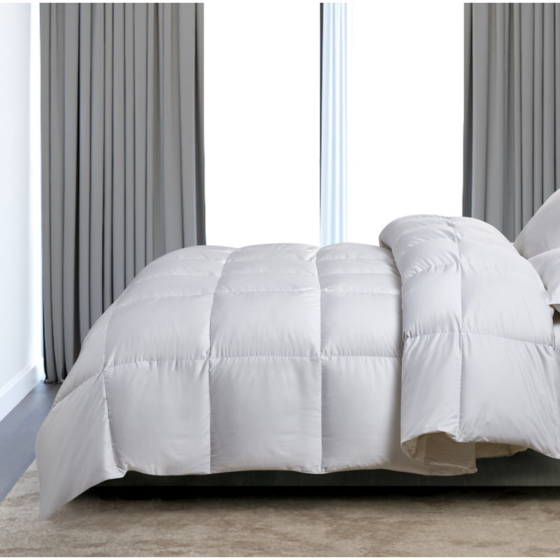 Serta Super Soft 300 Thread Count White Down Fiber Comforter By Serta